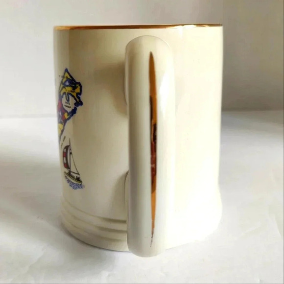Bermuda Mug Cup, Lord Nelson Pottery England, VGC, 16 ounce - Picture 4 of 6